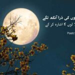 Best 2 Lines Chand Poetry in Urdu - Moon Poetry