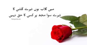 The Best 2 Lines Flower Poetry in Urdu